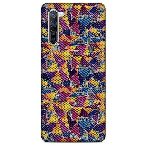 Geometrix 02 Oppo Reno 3 Pro 5g Kılıf Silikon Kapak