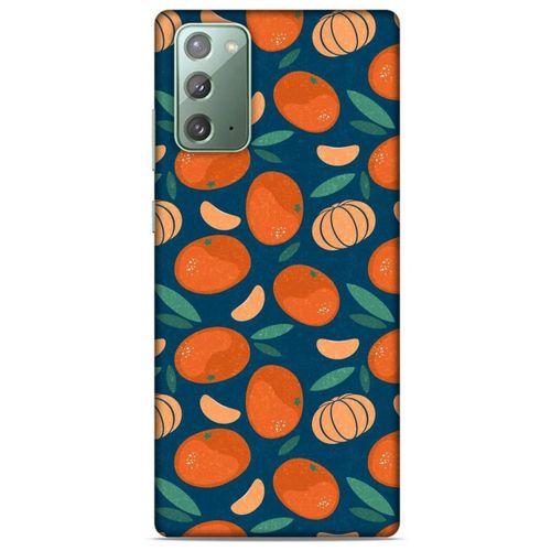 Frutix Mandalina 01 Samsung Galaxy Note 20 Kılıf Desenli Silikon