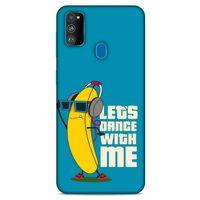 Frutix Muz 01 Samsung Galaxy M30s Kılıf Desenli Silikon