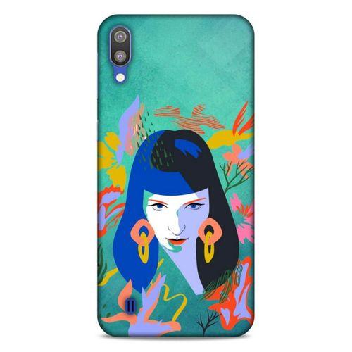 Lopard Samsung Galaxy M10 Uyumlu Kılıf Sürreal Yüzler ♀ (12) Koruyucu Silikon Desenli
