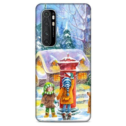 Xiaomi Mi Note 10 Lite Kılıf Snowix (50) Shockproof Kılıf Karışık Renkli