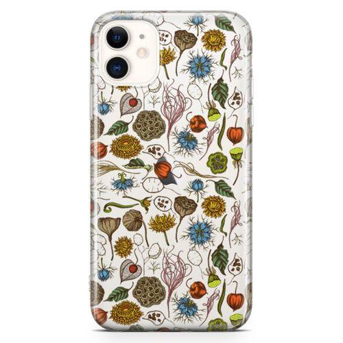 Apple iPhone 11 Kılıf Çörek Otu Arka Kapak Koruma Desenli Full Koruyucu