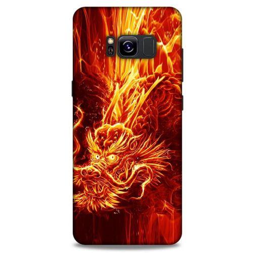Samsung Galaxy S8 Kılıf Dragons (12) Koruyucu Silikon Ateş Ejderhası