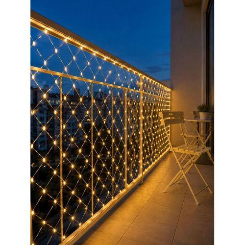 Led Ağ Işık Dekoratif File Aydınlatma Balkon Oda Ve Bahçe Süsleme Yeni Nesil