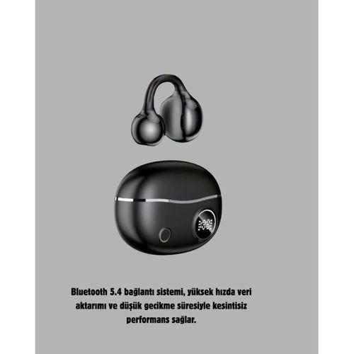 Kablosuz Açık Kulak Kulaklık Bluetooth 5.4 Type-c Hızlı Şarj 30 Saat