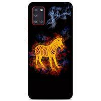 Lopard Samsung Galaxy A31 Uyumlu Kılıf FireX (3) Kapak Zebra