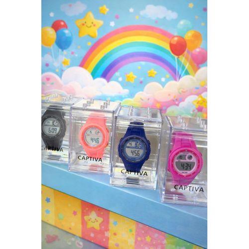 Captiva Digital 3 Atm Suya Dayanıklı Işık+Alarm+Kronometre+Takvimli Çoçuk Kol Saati CP.ML.001S2