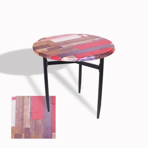 Dockers Venedik Masa Yuvarlak Çap 70 ESB (Werzalit, Wermodin veya Allzalit Tabla) - Redwood