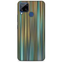 Realme C15 Uyumlu Kılıf Yeşil Delisi (39) Liquid Crystal Kılıf Asker yeşili
