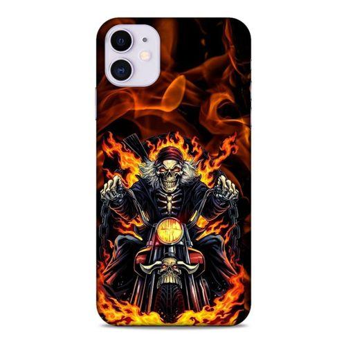 Apple Iphone 11 Uyumlu Kılıf Motorsiklet (10) Full Koruma Kılıfı Harley Davidson
