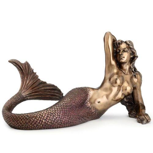 Wise Karışık-Wise Biblolar - Denizkızı Biblo 64x32x37 cm Dekoratif Obje Hediyelik