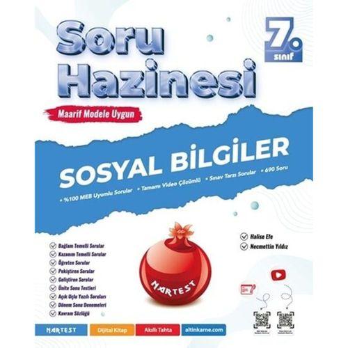 7. Sınıf Sosyal Bilgiler Soru Hazinesi Nartest Yayınları