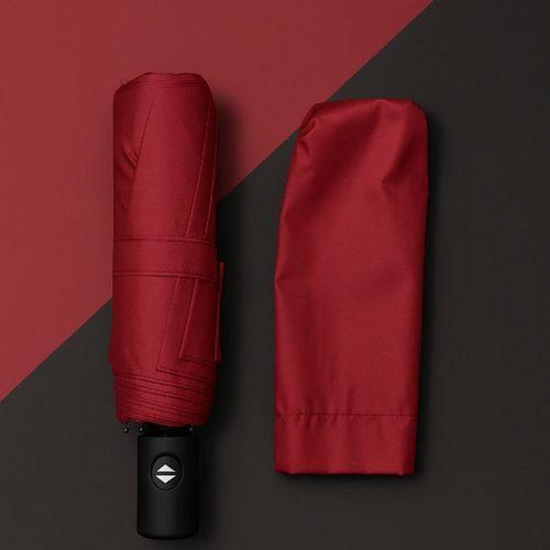 Bordo Kılıflı Otomatik Kompakt Şemsiye