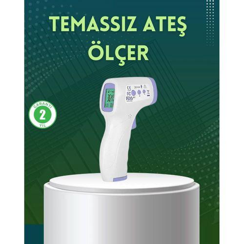 Kızılötesi Temassız Ateş Ölçer Lcd Ekranlı Hassas Termometre
