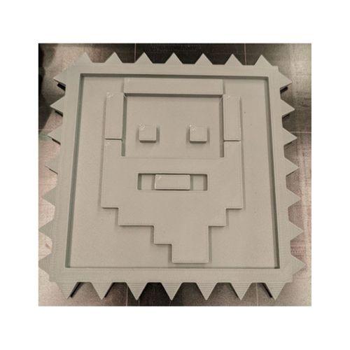 Dwarf Fortress Artifact Bardak Altlığı 3D Baskı (Bu ürün Sadece Plastik parçadır - Almadan Önce Soru Sorabilirsiniz)