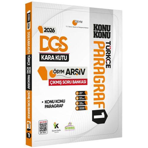 ÖN SİPARİŞ-2026 DGS Kara Kutu ÖSYM SÖZEL Çıkmış Soru Bankası 5li ALTIN PAKET SET Konu Özetli Dijital Çözümlü