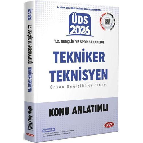 2026 ÜDS T.C Gençlik Ve Spor Bakanlığı Tekniker Teknisyen Konu Anlatımlı Data Yayınları