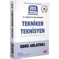 2026 ÜDS T.C Gençlik Ve Spor Bakanlığı Tekniker Teknisyen Konu Anlatımlı Data Yayınları