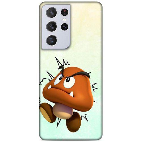 Lopard Samsung Galaxy S21 Ultra Uyumlu Kılıf GameX (8) Baskılı Kılıf Mantar