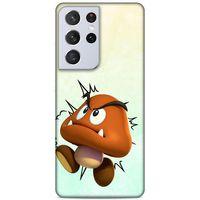 Lopard Samsung Galaxy S21 Ultra Uyumlu Kılıf GameX (8) Baskılı Kılıf Mantar