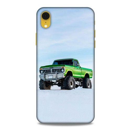 Lopard Apple iPhone XR Uyumlu Kılıf PickUpX (33) Hybrid Kılıf Açık Yeşil