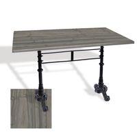 Dockers Çipa 3002 Döküm Ayak Masa 80x140 cm - (Werzalit, Wermodin ve Allzalit Tabla) - Magma