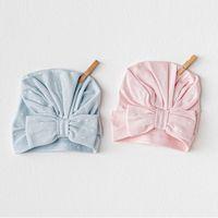 Andywawa Andywawa AC25648 Cuddly Bunny Bear 2'Li Şapka Pink Blue