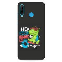 Animax Kaykaylı Dinozor Huawei P30 Lite Kılıf Desenli Silikon