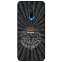Xiaomi Poco X2 Uyumlu Kılıf Motorsiklet (40) Fit Silikon Kılıf Harley
