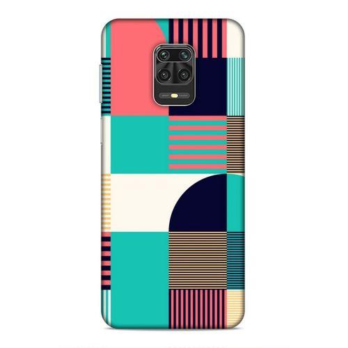 Xiaomi Redmi Note 9 Pro Uyumlu Kılıf Insomnia (9) Kılıf Pembe Yeşil