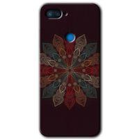 Xiaomi Mi 8 Lite HD Baskılı Kılıf + 9D Tam Ekran Koruyucu - Mandala Flower Wal