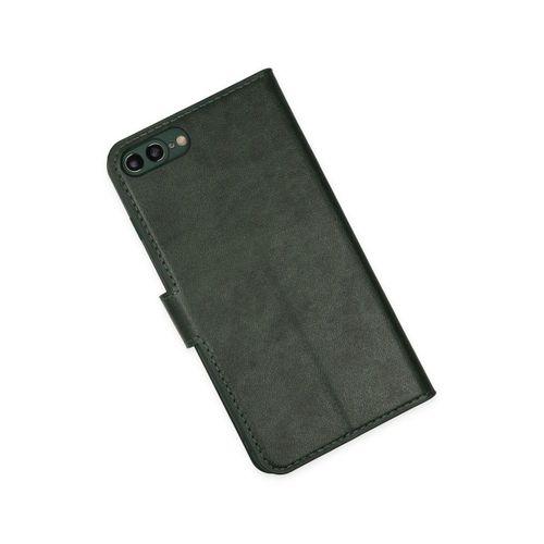 Newface iPhone 7 Plus Kılıf Trend S Plus Kapaklı Kılıf - Yeşil