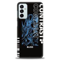 Samsung Galaxy M23 Kılıf HD Baskılı Kılıf - Contrast + Tam Ekran Koruyucu