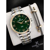 Daniel Klein Premium Çelik Kordon 2 Yıl Garantili 3 Atm Suya Dayanıklı Erkek Kol Saati DKK.-F11098-5