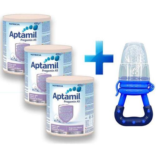 Aptamil Pregomin As 400 Gr Bebek Maması 3 Adet+ Meyve Emziği