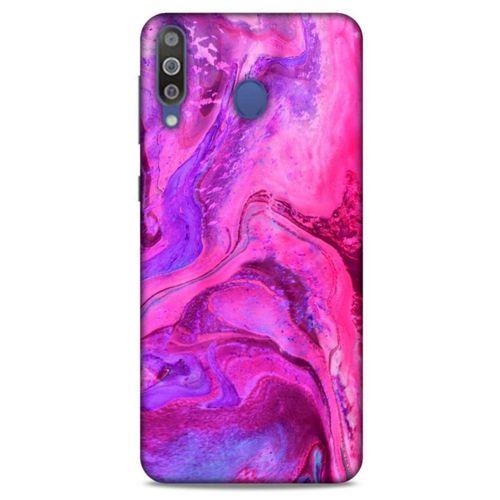 Samsung Galaxy M30 Uyumlu Kılıf Pembe Delisi (20) Koruyucu Kılıf Fuşya