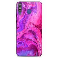 Samsung Galaxy M30 Uyumlu Kılıf Pembe Delisi (20) Koruyucu Kılıf Fuşya