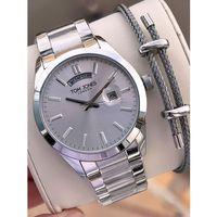 Tom Jones Bileklik Hediyeli Çelik Kordon 3 Atm Suya Dayanıklı 2 Yıl Garantili Erkek Kol Saati 10072.1