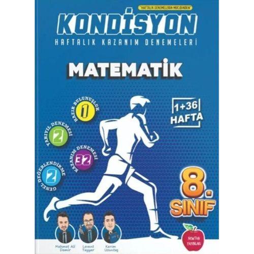 8. Sınıf Matematik Kondisyon Haftalık Kazanım Denemeleri Newton Yayınları