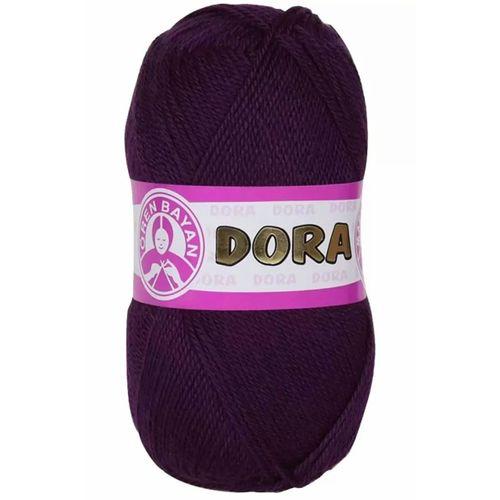 1 Adet Dora El Örgü İpi Yünü 100 gr 061 Mürdüm