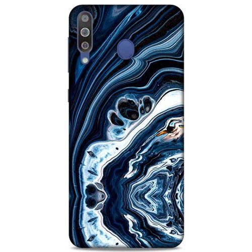 Mermer Lacivert Xiaomi Mi A3 Kılıf