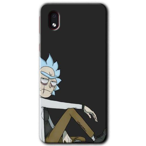 Galaxy A01 Core Kılıf HD Desen Baskılı Arka Kapak - Rick