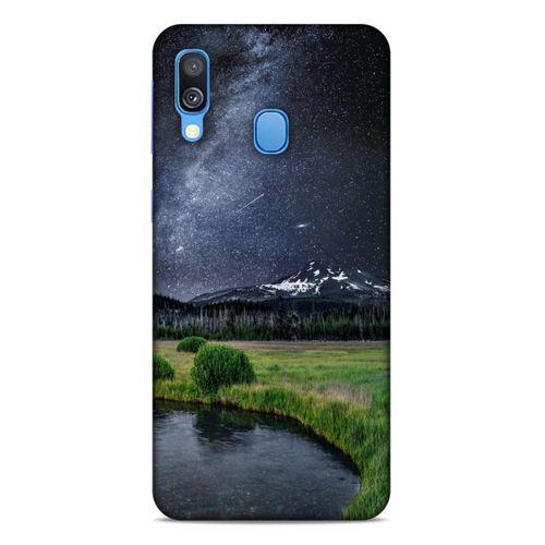 Lopard Samsung Galaxy A40 Uyumlu Kılıf Gece'S (44) Tough Armor Kılıf Siyah Gece