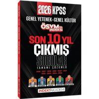 2026 KPSS Genel Yetenek Genel Kültür ÖSYM nin İndeksi Son 10 Yıl Çıkmış Sorular İndeks Akademi