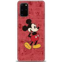Samsung Galaxy S20 Plus Kılıf HD Baskılı Kılıf - Kırmızı Mickey + Tam Ekran Koruyucu