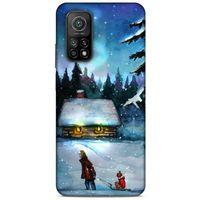 Xiaomi Mi 10T 5G Kılıf Snowix (38) Neo Hybrid Kılıf Beyaz Mavi