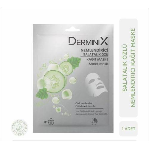 Derminix Nemlendirici Kağıt Maske Salatalık Özü 1 Adet