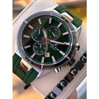 Daniel Klein Erkek Kol Saati 30 Metre Suya Dayanıklı Silikon Kordon + Bileklik Hediyeli VS.BLKT.0715