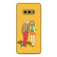 Samsung Galaxy S10e Kılıf FunnyMaX (13) Silikon Kap Turuncu