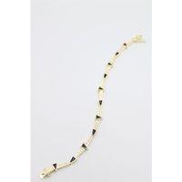 Taşlı Vip Bileklik - Altın